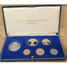 AUSTRALIA 1966 . PROOF SET. COMPLETE